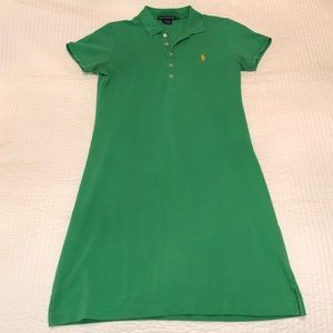 Kelly Green Ralph Lauren Polo Dress
